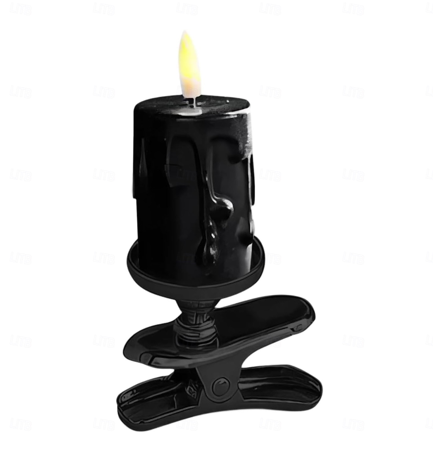 Clip-On Flameless Candle Lights LED Cone-Shaped Festival Clip Candle Flickering Clip-On Taper Candle Stick with Removable Clips for Holiday Home Garden and Wedding Parties 2025 - $10.99 –P10