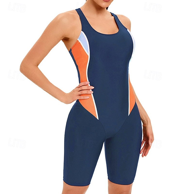 Femmes Maillot de bain Maillot Anti UV Protection Solaire UV UPF50+ Sans manches Maillot de Bain Natation Surf Patchwork Été Printemps Automne de 2025 ? $22.99 –P7
