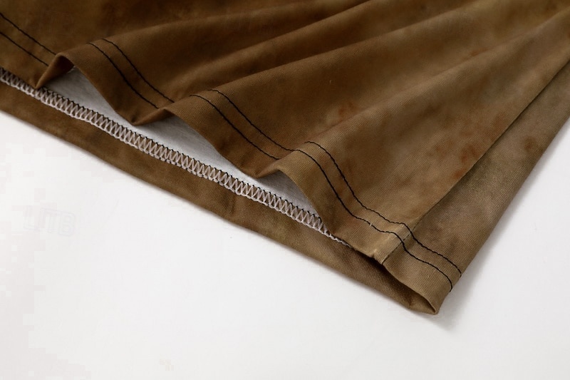 Herren T-Shirt Kurzarmshirt Kurzarm Rundhalsausschnitt Sommer Herbst Grafik Baum des Lebens Yggdrasil Mode Designer Retro Vintage Druck Urlaub Straße Ausgehen Dunkel Braun Schwarz Braun Top T-Shirt 2026 - $14.49 –P5