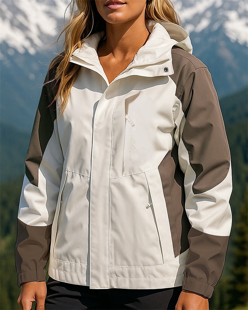 Mulheres Jaqueta Softshell Jaqueta de Trilha Jaqueta Hardshell Ao ar livre Prova-de-Água A Prova de Vento Roupas de caminhada Roupas de caminhada Primavera Outono Jaqueta Caça Pesca Alpinismo Retalhos de 2025 por $32.99 –P8