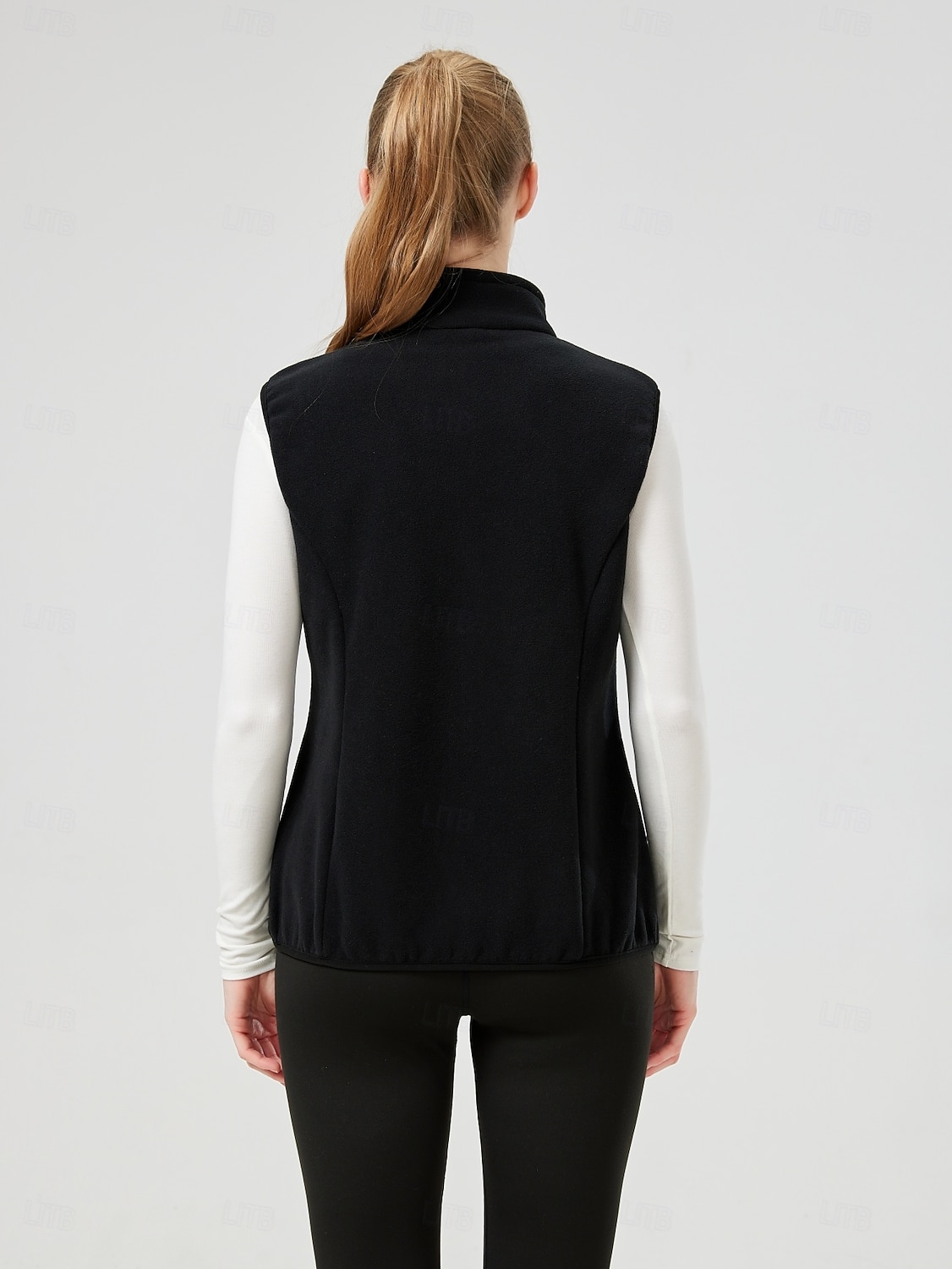 Damen Wanderweste Fleeceweste Thermojacke Winter Draussen Anatomisches Design Frontreißverschluss Dicht Warm Oberteil Einfacher Schieber Vollreißverschluss Camping / Wandern / Höhlenforschung Reisen 2025 - $24.99 –P2