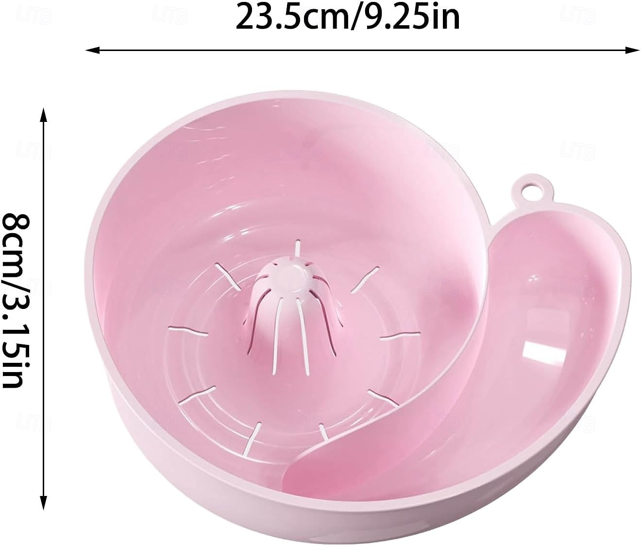 2pcs Snail Shaped Fruit Washer with Strainer Automatic Cleaning Basket with Efficient Draining System Heavy-Duty Plastic Kitchen Sink Organizer for Fruits, Vegetables, Pasta 2025 - $15.99 –P10