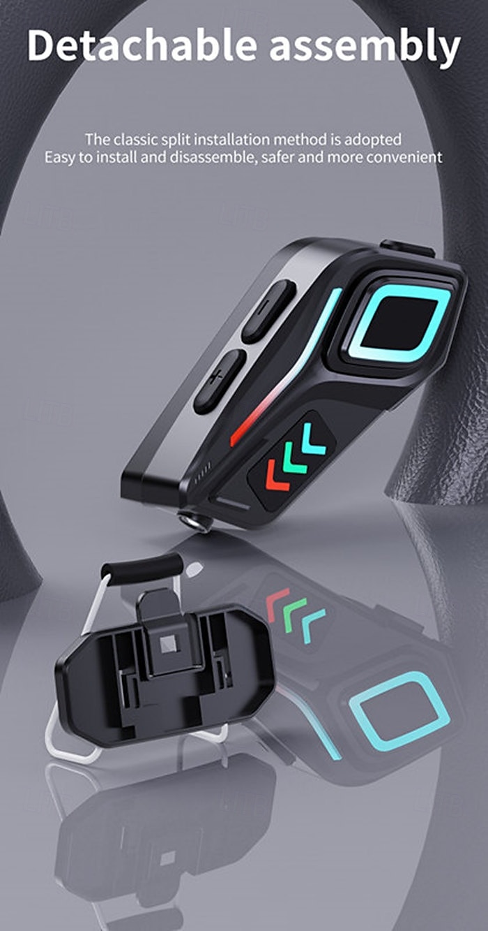 2025年 工場OEM K07 ヘルメットヘッドセット ブルートゥース 過充電保護 スピーカー 耐久 オートバイ  コレクション – $44.99 –P9