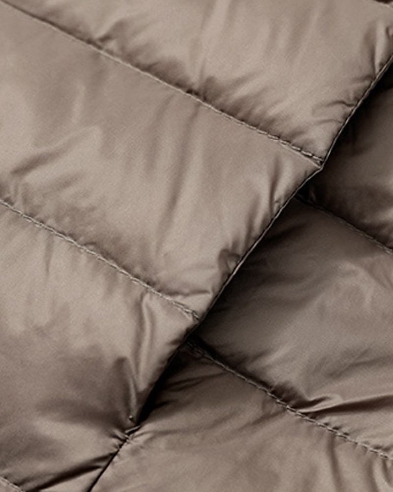 Femmes Doudoune Manteau Chaud Confortable Fermeture éclair Avec Poches Mode Uni Tenue quotidienne Sortir Décontracté Quotidien Week-end Fermeture éclair Long Col Rond Coupe régulière manche longue de 2025 ? $57.99 –P7