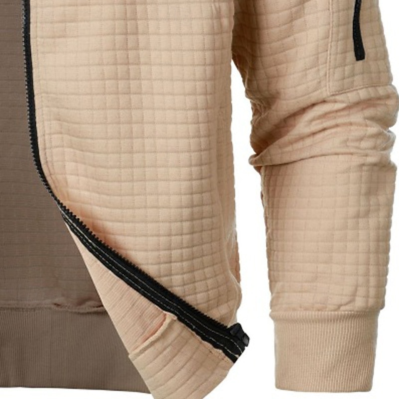 Bărbați Hanorca Hanorac Waffle Hanorac cu fermoar complet Kaki+Negru+Vin Albastru marin + Gri închis + Verde militar Negru+Kaki+Albastru marin Guler în picioare Simplu Texturat Sporturi & Exterior 2025 - $39.99 –P6