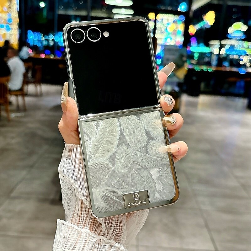 2025年 電話 ケース 用途 サムスンのギャラクシー Zフリップ7 Zフリップ6 Z Flip 5 Z Flip 4 バックカバー 耐衝撃 カラーグラデーション PC  コレクション – $12.99 –P2