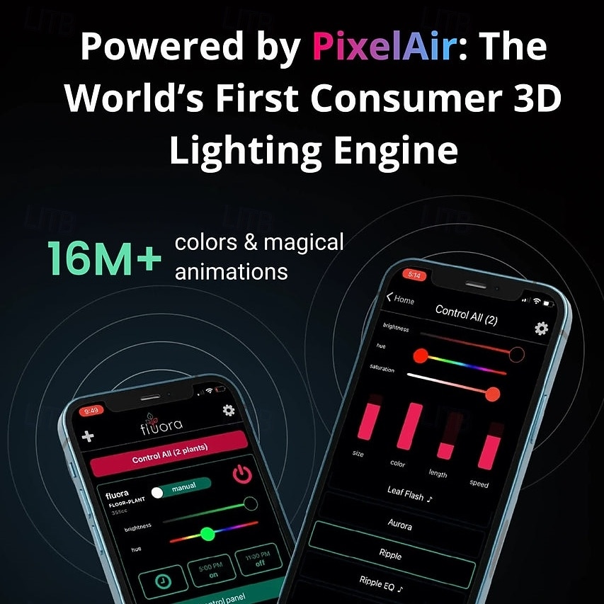 Волшебное светодиодное комнатное растение - светящиеся искусственные растения, комнатные растения бонсай, светящиеся искусственные растения, декоративные феи, бонсай, световое украшение 2025 - $64.99 –P4