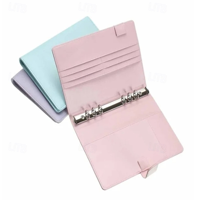 A6/a5 pu leder diy binder notebook abdeckung tagebuch agenda planer papier abdeckung schule schreibwaren 2026 - $14.99 –P6