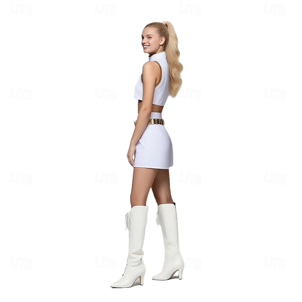 Inspirováno korejskými idoly Modla Popová hvězda Kostým Krásné šaty Virtuální idol Filmové kostýmy for Dámské Dospělí předvečer Všech svatých Karneval Výkon Comic Con Výstava anime 2025 - $82.99 –P11