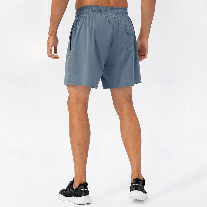 Муж. Шорты для бега Тренировочные шорты С карманами Завышенная Нижняя часть Одежда для спорта и отдыха Для спортивного зала Тренировка Быстровысыхающий Легкость Тренажерный зал Баскетбол Спортивная 2025 - $25.99 –P15