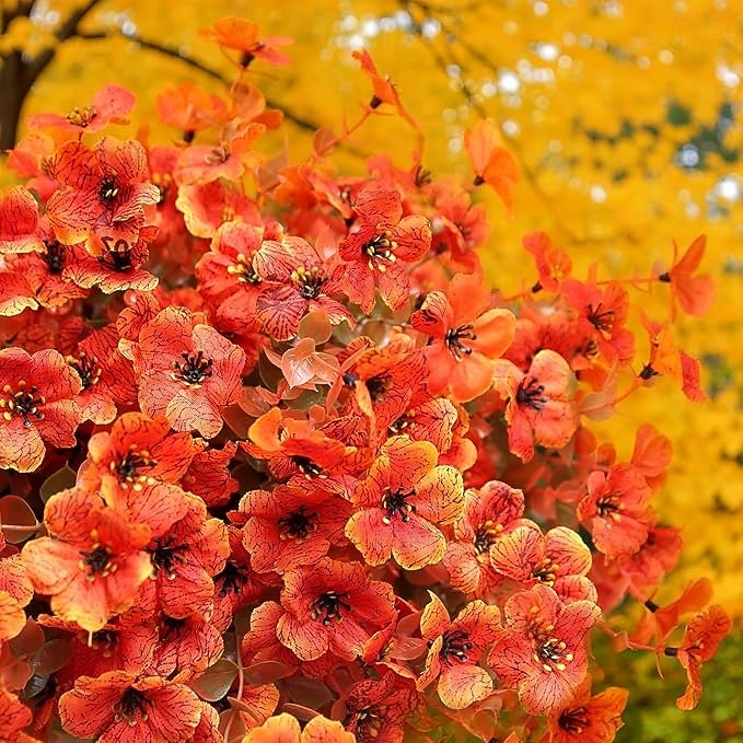12 Bundles Fall Faux Mums for Outdoor Planters Artificial Fake Mums Fall Decorations for Outdoors Home Fall Autumn Faux Silk Flowers Plants Look Real UV Resistant for Outside Home Porch Patio 2025 - $26.99 –P3