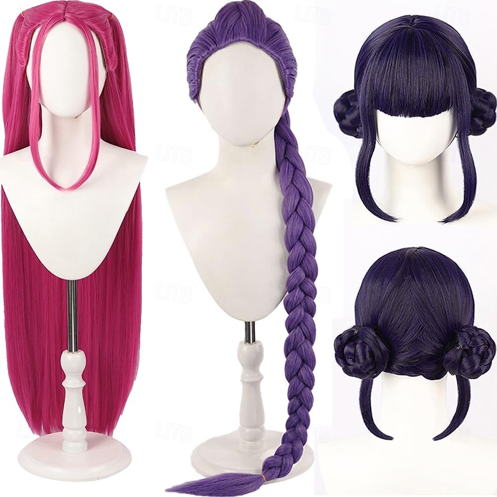 Paruka Rumi pro cosplay, anime, kostým Zoey Mira, paruky s dlouhými rovnými vlasy pro ženy, halloweenské doplňky, rekvizity 2025 - $19.99 –P1