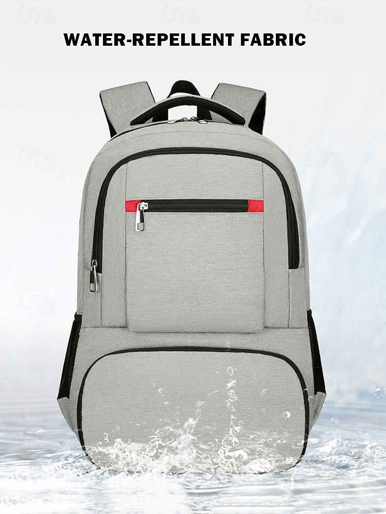 Men's Insulated Laptop Backpack with USB Charging Port - Waterproof Business Travel Bag with Lunch Compartment and Reflective Strips for Business Commuting, Outdoor Leisure Travel 2026 - $32.99 –P8