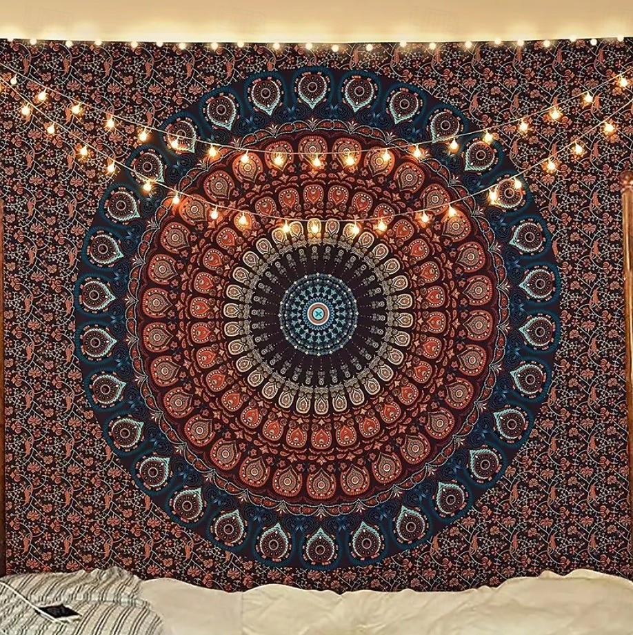 tapeçaria Tapeçarias Mandala Geométrica Boêmio Quarto Sala de estar Dorm Decorações de parede de porta de fundo de 2026 por $21.99 –P15