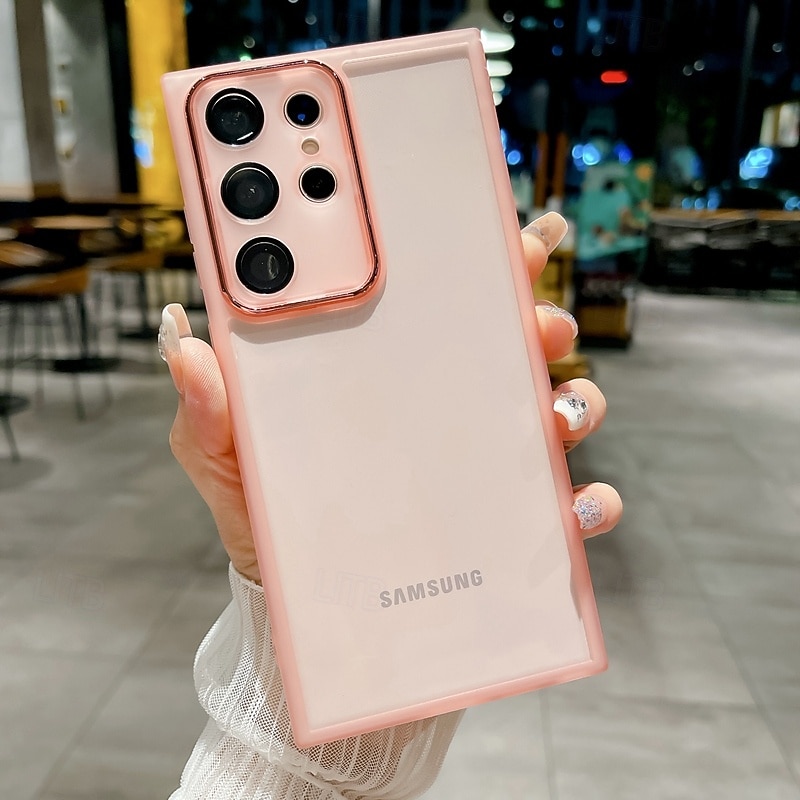 τηλέφωνο tok Για Samsung Galaxy S25 S25 Edge S24 S24 FE S23 Ultra Plus S22 Plus Ultra A16 A55 5G A35 5G A25 Πίσω Κάλυμμα Ανθεκτική σε πτώσεις Διαβάθμιση χρώματος Σιλικόνη 2025 - $7.99 –P4