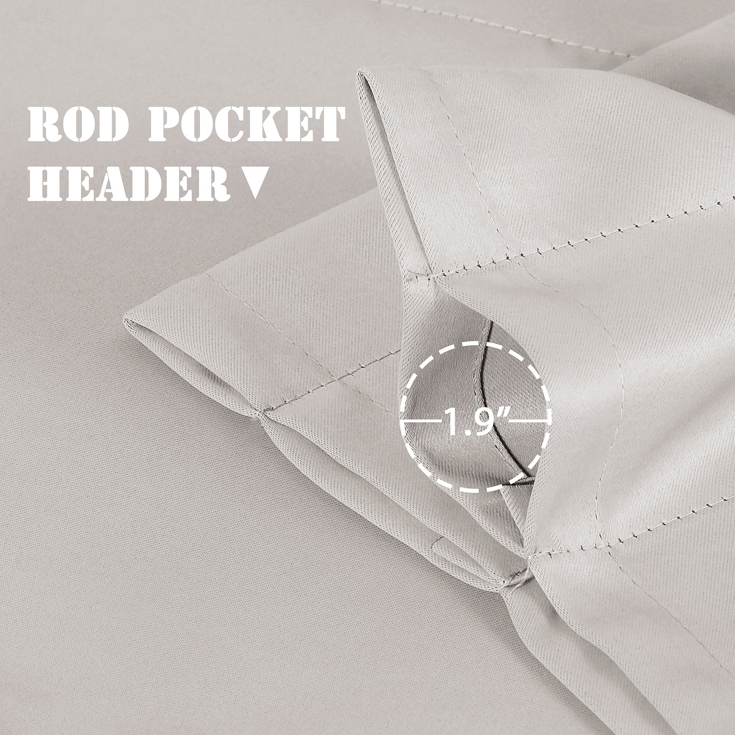 2026年 高密度の遮光無地ショートカーテン、寝室の窓用ドレープ、無地の断熱バランス、モダンでミニマリストな小さな窓用カバー  コレクション – $23.99 –P1