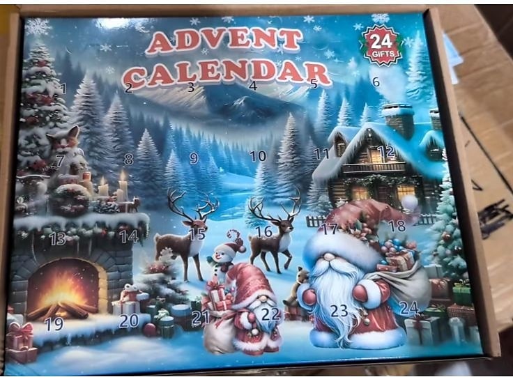 2025年 クリスマス ドワーフ ノーム 到着カレンダー 2025 3D ドワーフ クリスマス カウントダウン カレンダー デコレーション 24 体のドワーフ人形付き 女性 大人 子供へのクリスマス ノーム ギフト  コレクション – $29.99 –P4
