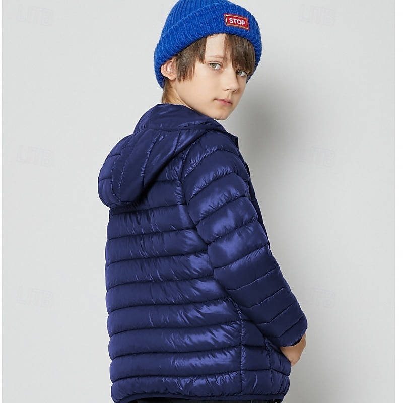 Da ragazzo 3D Liscio Cappotto Manica lunga Inverno Attivo Fantastico Poliestere Bambino 3-13 anni Sport Standard del 2026 a $32.99 –P9