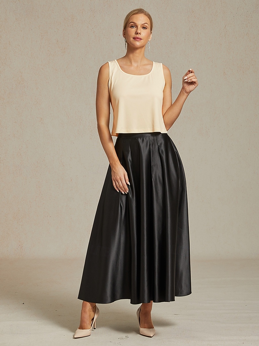 Dame Dressy topper Elegant Daglig Stilfull Crew-hals Beige Høst Vinter 2025 - $89.99 –P8