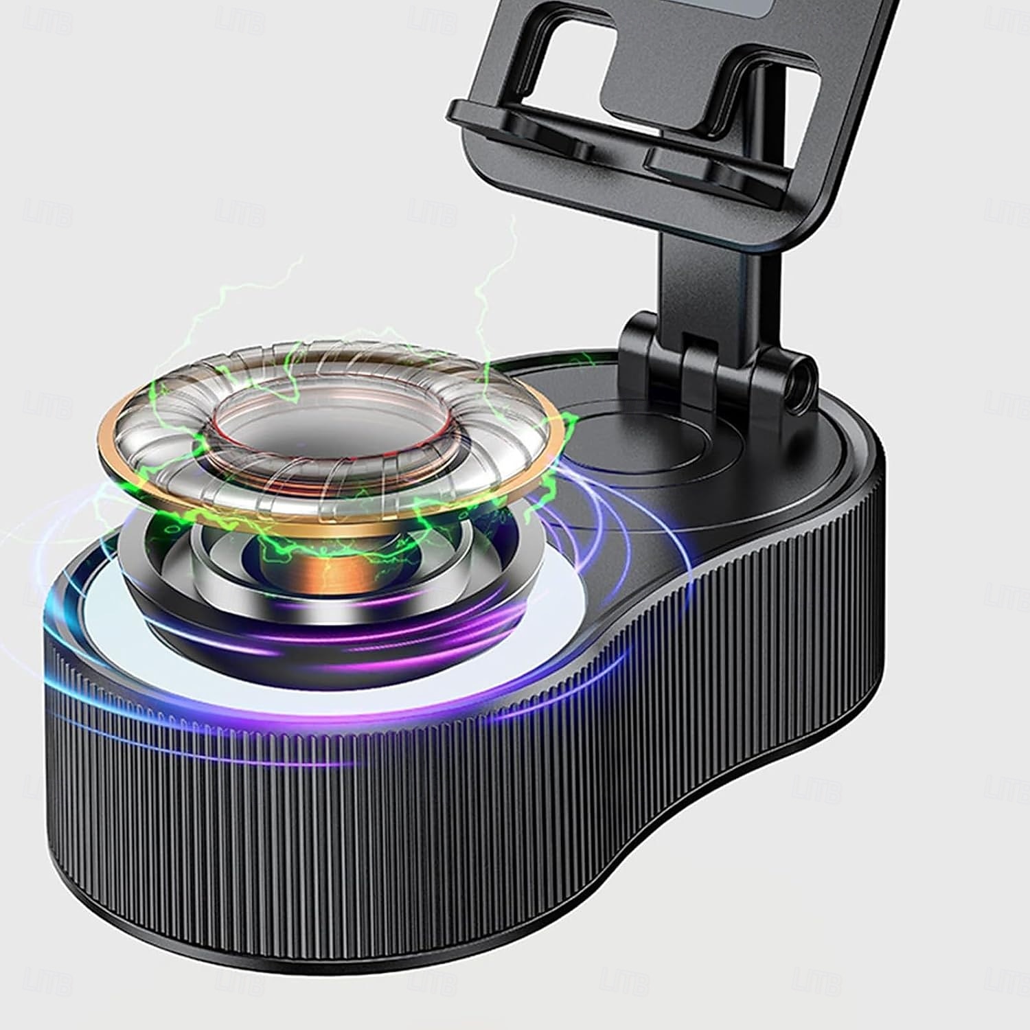 Suporte para celular com alto-falante bluetooth sem fio, alto-falante de indução com som surround hd para casa e exterior, compatível com iphone/ipad/samsung galaxy de 2025 por $17.99 –P8