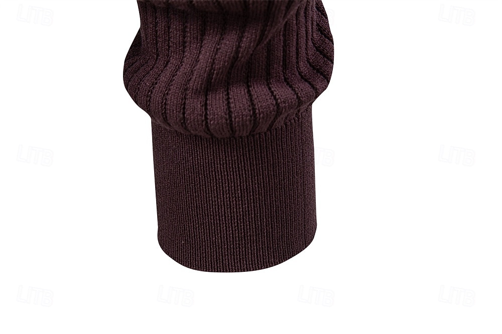 Homme Pull Tricoter Tunique Boutons Couleur Unie Henley ancien Quotidien École Maison Vêtement Tenue Printemps Automne Noir Rouge Bordeaux S M L de 2025 ? $32.99 –P7