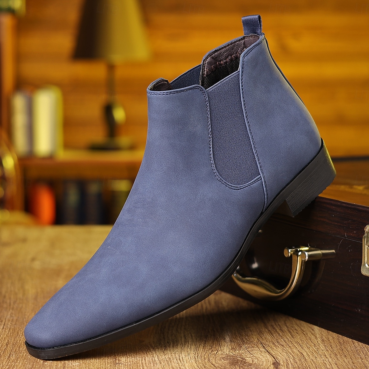 Botines Chelsea para hombre: botines informales de negocios para uso diario y de oficina. 2025 - $64.99 –P13