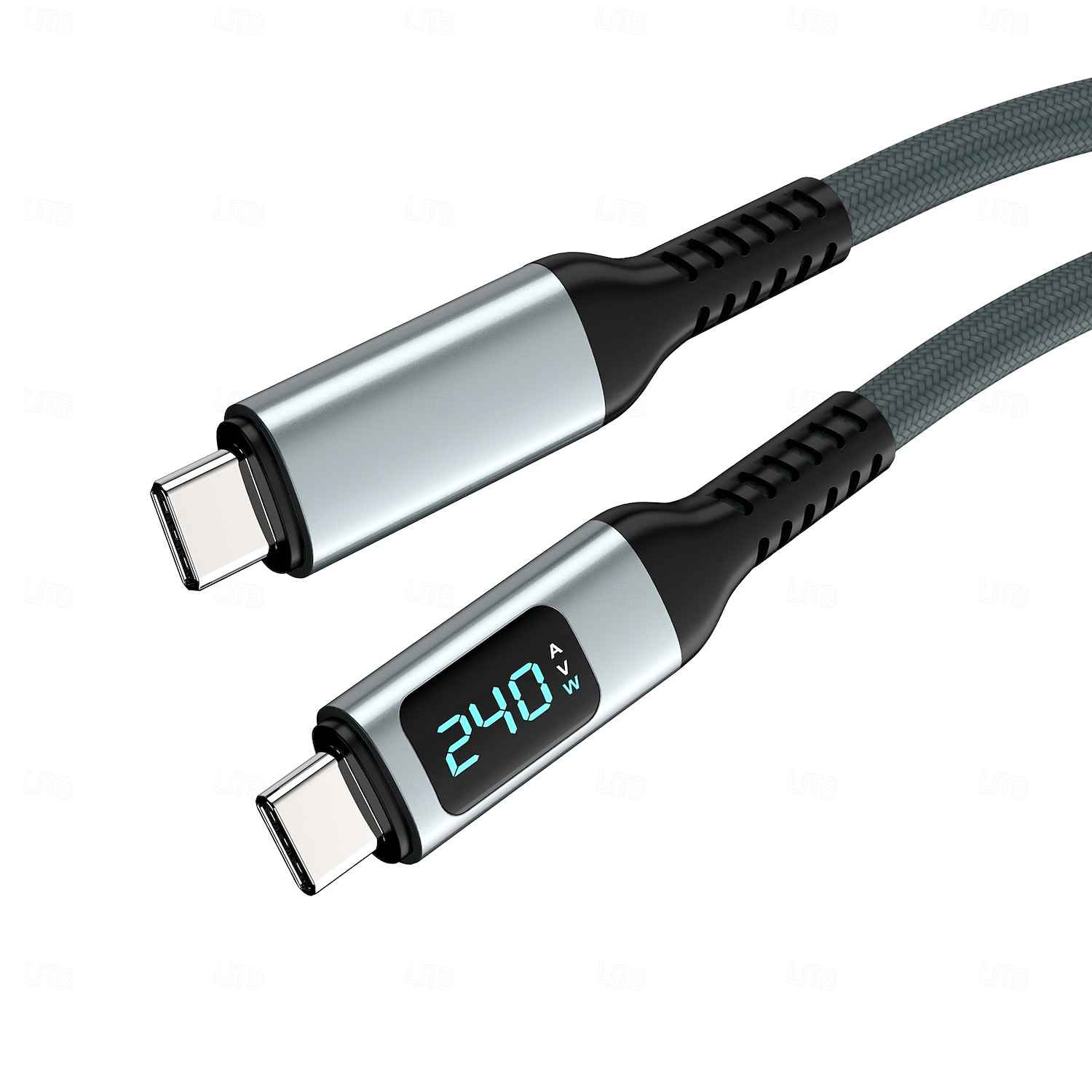 1 πακέτο Καλώδιο USB C Καλώδιο USB 3.0 Καλώδιο USB 4 USB C σε USB C 5 A Γρήγορη φόρτιση Υψηλή μεταφορά δεδομένων Ανθεκτικό Οθόνη LED Για iPhone Αξεσουάρ Κινητού Τηλεφώνου 2025 - $16.99 –P1