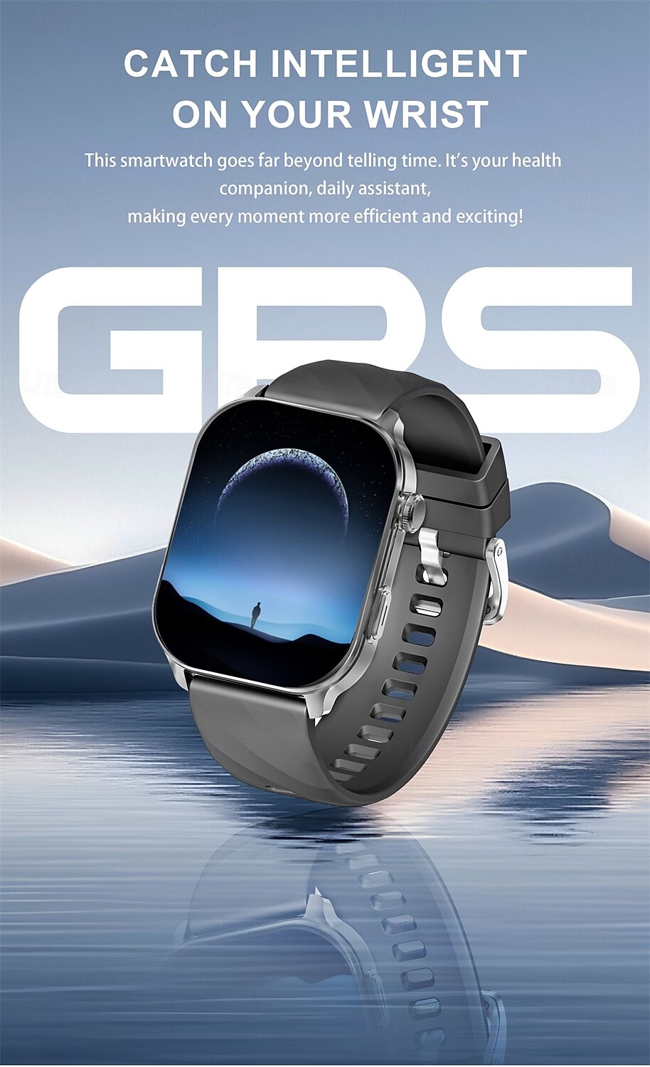 LC211 Smart Watch 2.01 inch Smartwatch Fitness Running Watch Bluetooth Temperature Monitoring Pedometer Call Reminder Compatible with Android iOS Women Men GPS Long Standby Hands-Free Calls IPX-5 2025 - $47.99 –P1