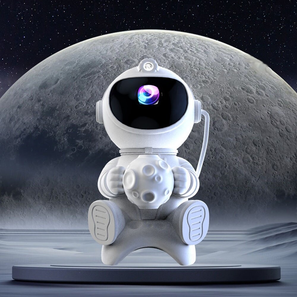 2025年 宇宙飛行士の銀河スタープロジェクターナイトライト、Bluetoothリモコン/タイマー付き、360度調節可能な星雲星空ライト、お子様へのプレゼントに最適  コレクション – $32.99 –P4