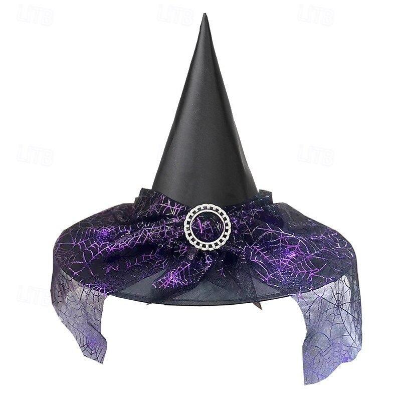 Bambini Ragazze Cappelli e berretti Dolce Feste Halloween cappello Patchwork Argento Nero del 2025 a $3.99 –P10