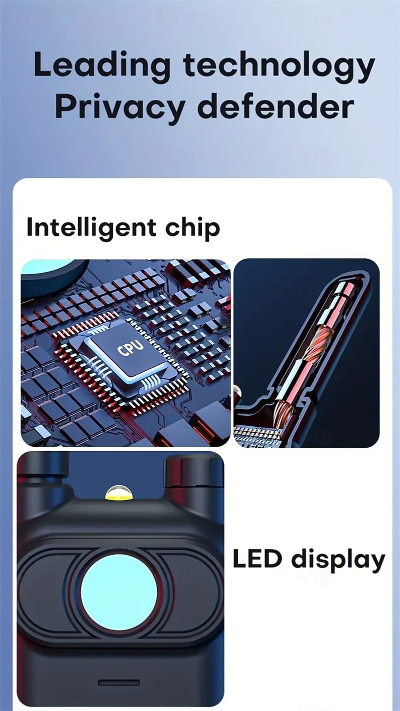 Camera Detector With Oled Screen New Multifunctional Invisible Camera Detector And Bug Detector Gps Invisible Camera Detector Rf Signal Scanner Camera Detector For Hotels Homes Offices Etc. 2025 - $49.99 –P8