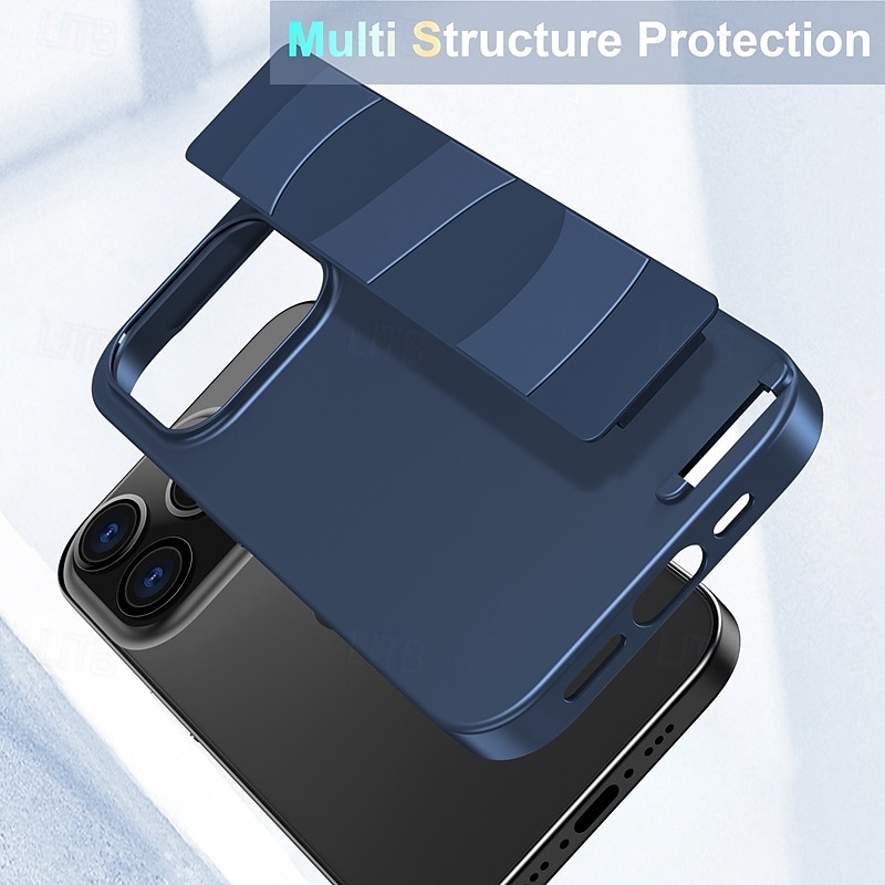 телефон Кейс для Назначение i16 15 14 Pro Max Plus 13 Pro Max Кейс на заднюю панель с ремешком на запястье Защита от удара Ретро Силикон 2025 - $10.99 –P6
