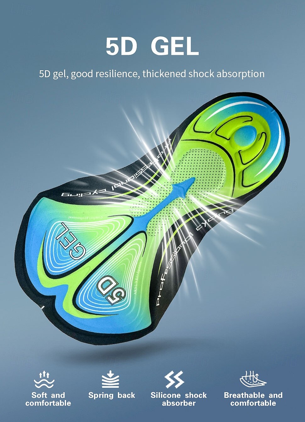 Муж. Велолосины Велосипедные Штаны Велоспорт Велоспорт Колготки Плотное облегание Виды спорта С защитой от ветра Эластичный Дышащий Зеленый / черный Черный / синий Спандекс Одежда Продвинутый уровень 2025 - $42.99 –P17