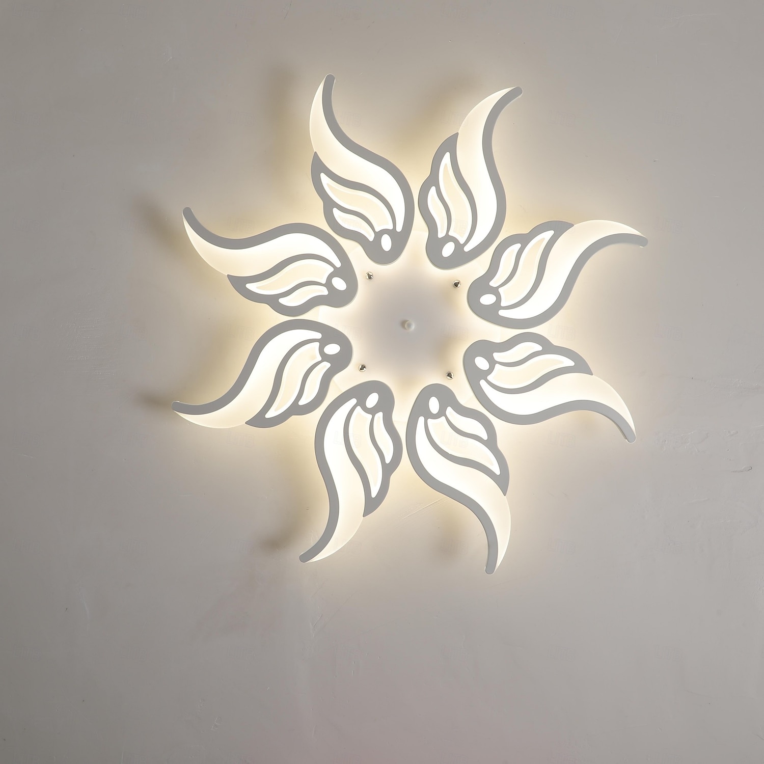 3-luz 5-luz 60/67/79/78/88/98 cm Regulável Design de Cluster Luzes de Tecto Metal Acrílico Multi Camadas Estilo Artístico Estilo Moderno Acabamentos Pintados Preto LED Moderno 110-120V 220-240V de 2025 por $103.99 –P7