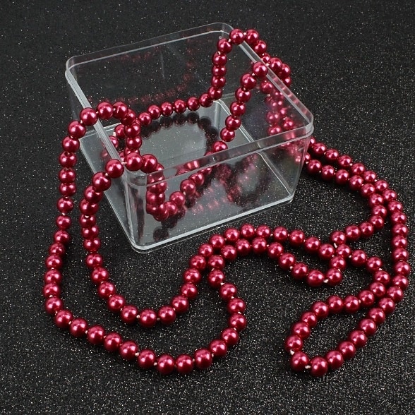 Naisten pitkä tekohelmikaulakoru - 1920-luvun flapper-tyylinen kerrostettu koru Gatsby-juhliin ja vintage-teemaisiin tapahtumiin 2026 - $11.99 –P6