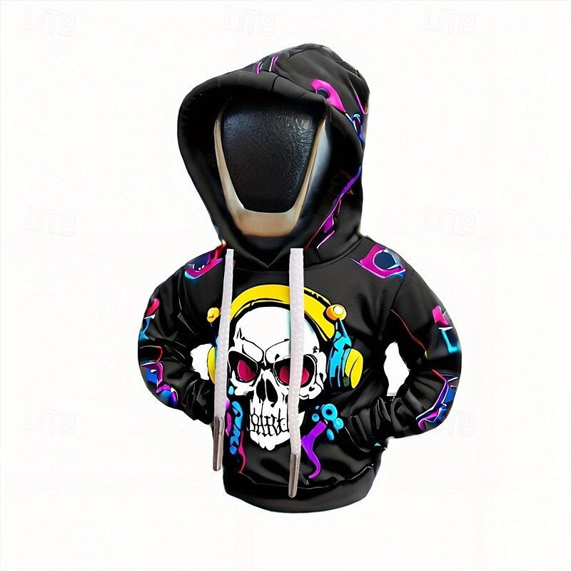 Decorazione divertente per Halloween con cappuccio per cambio marcia, una mini copertura universale per le leve del cambio, perfetta per valorizzare gli interni dell'auto e come regalo fantastico. del 2026 a $12.99 –P6