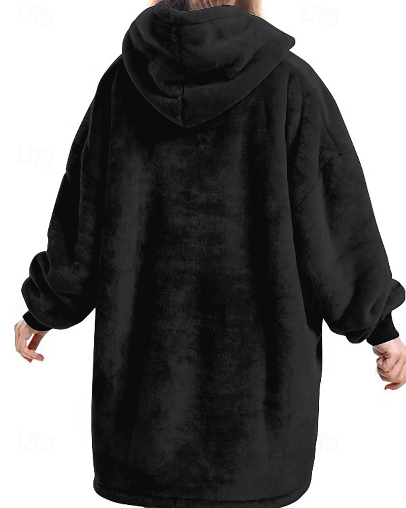 Kinder Mädchen Kapuzensweatshirt Einfarbig Langarm Tasche Winter Streetwear Täglich Polyester Lässig Figurbetonter Schnitt 2025 - $24.99 –P4