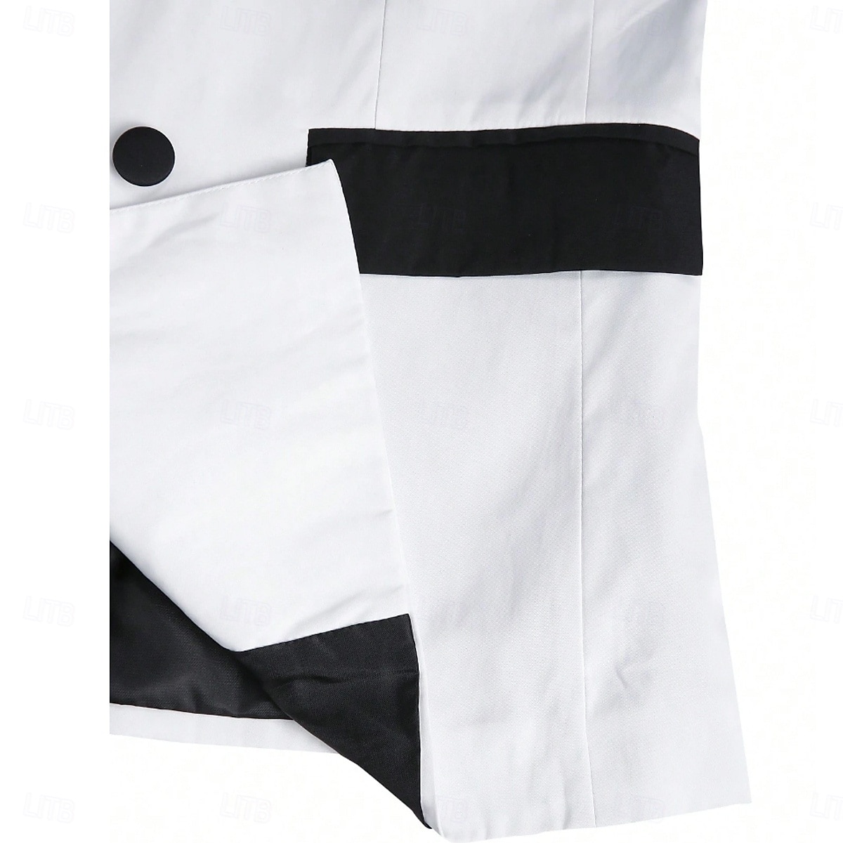 Herren Party Heimkehr Anzüge Steigendes Revers Rote Burgunderrot Patchwork Figurbetonter Schnitt 2-teilig 2025 - $103.99 –P3