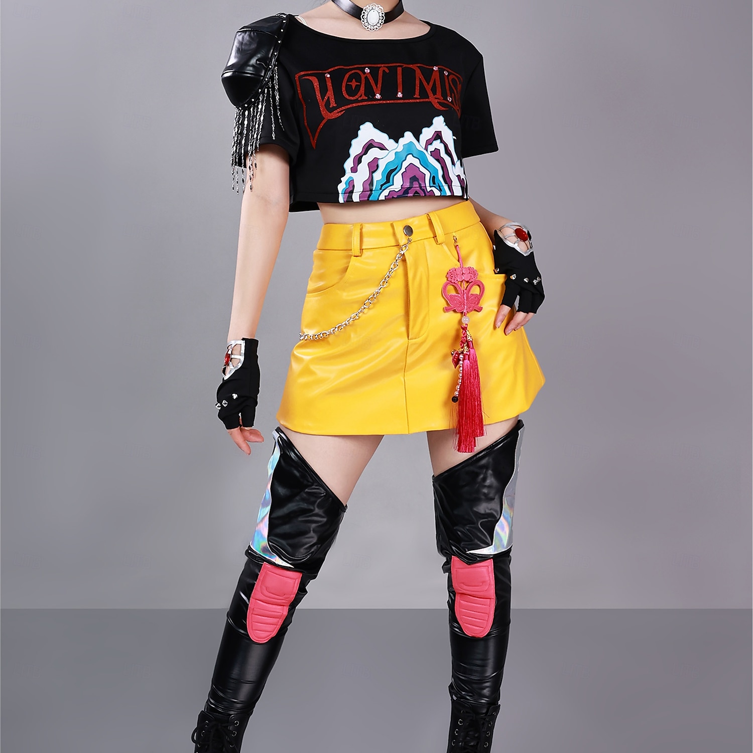 Lovci démonů z K-Popu Modla Zoey Huntrix Kostým Krásné šaty Virtuální idol Filmové kostýmy for Dámské Dospělí předvečer Všech svatých Karneval Výkon Comic Con Výstava anime 2025 - $89.31 –P11