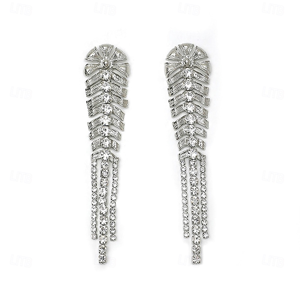Hoop Earrings Vintage Style Geometrical Floral Vintage Fashion Earrings Jewelry Black / White For Wedding Party Valentine's Day Gift Engagement Festival 1 Pair 2026 - $17.49 –P6