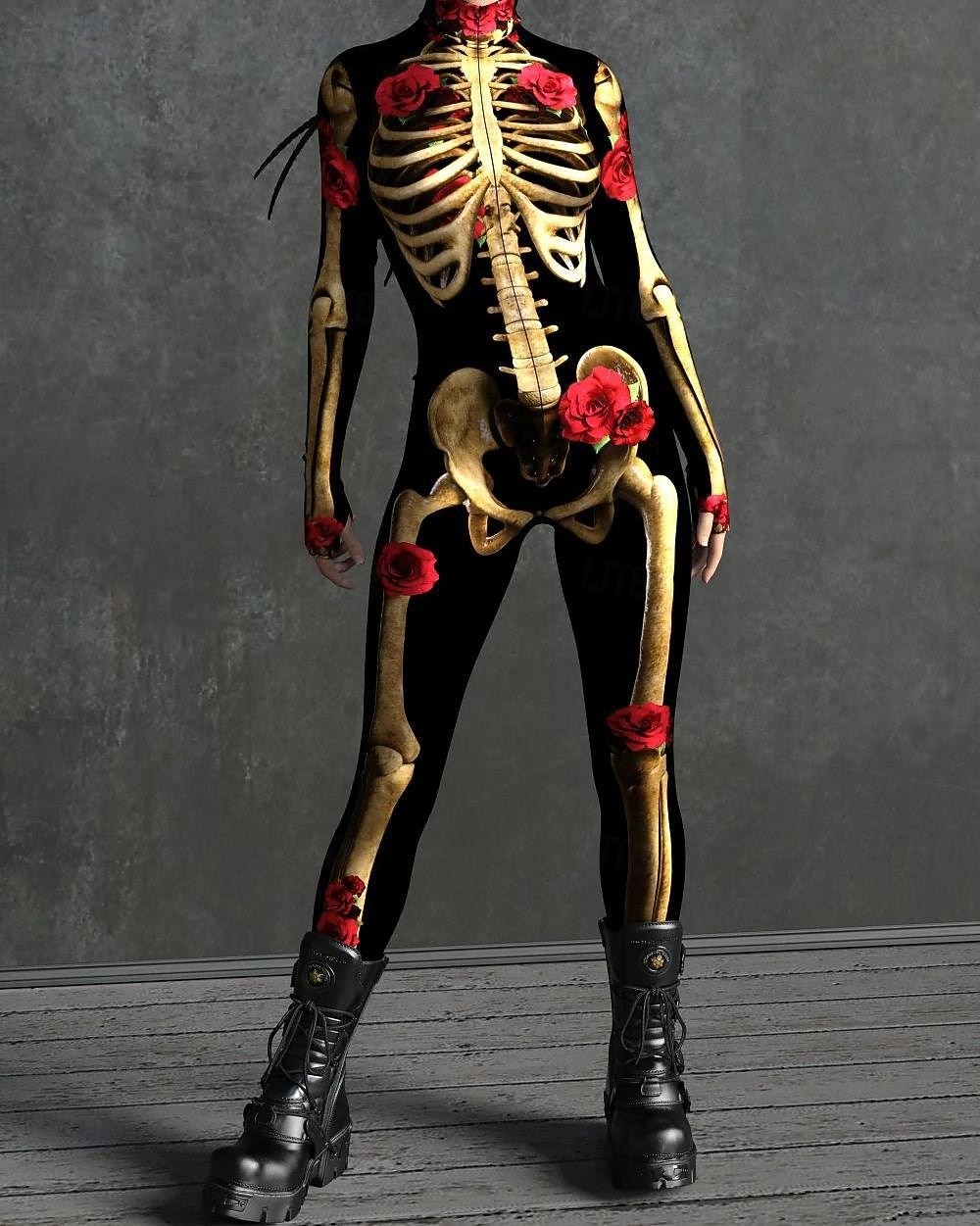 Disfraz de carnaval Traje de Cuerpo Completo Trajes Zentai estampados Traje de cosplay Body Estampado Disfraz Sexy Víspera de Todos los Santos Hombre Mujer Chico Traje para Fiesta Rendimiento 2026 - $33.99 –P1