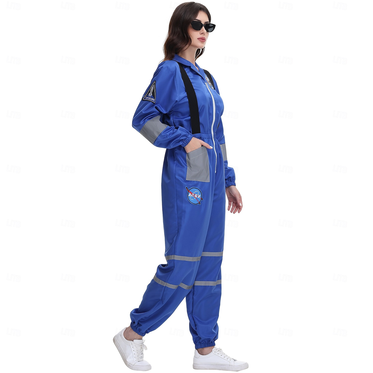 Astronaut předvečer Všech svatých Cosplay kostým Kombinéza předvečer Všech svatých Dospělé Pro páry Pánské Dámské předvečer Všech svatých Karneval Párty Plesová maškaráda Jednoduché Halloweensk 2025 - $54.99 –P8