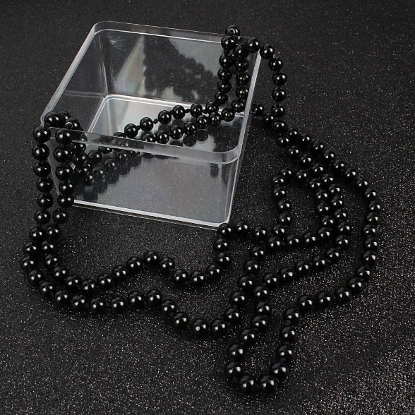 Naisten pitkä tekohelmikaulakoru - 1920-luvun flapper-tyylinen kerrostettu koru Gatsby-juhliin ja vintage-teemaisiin tapahtumiin 2026 - $11.99 –P5