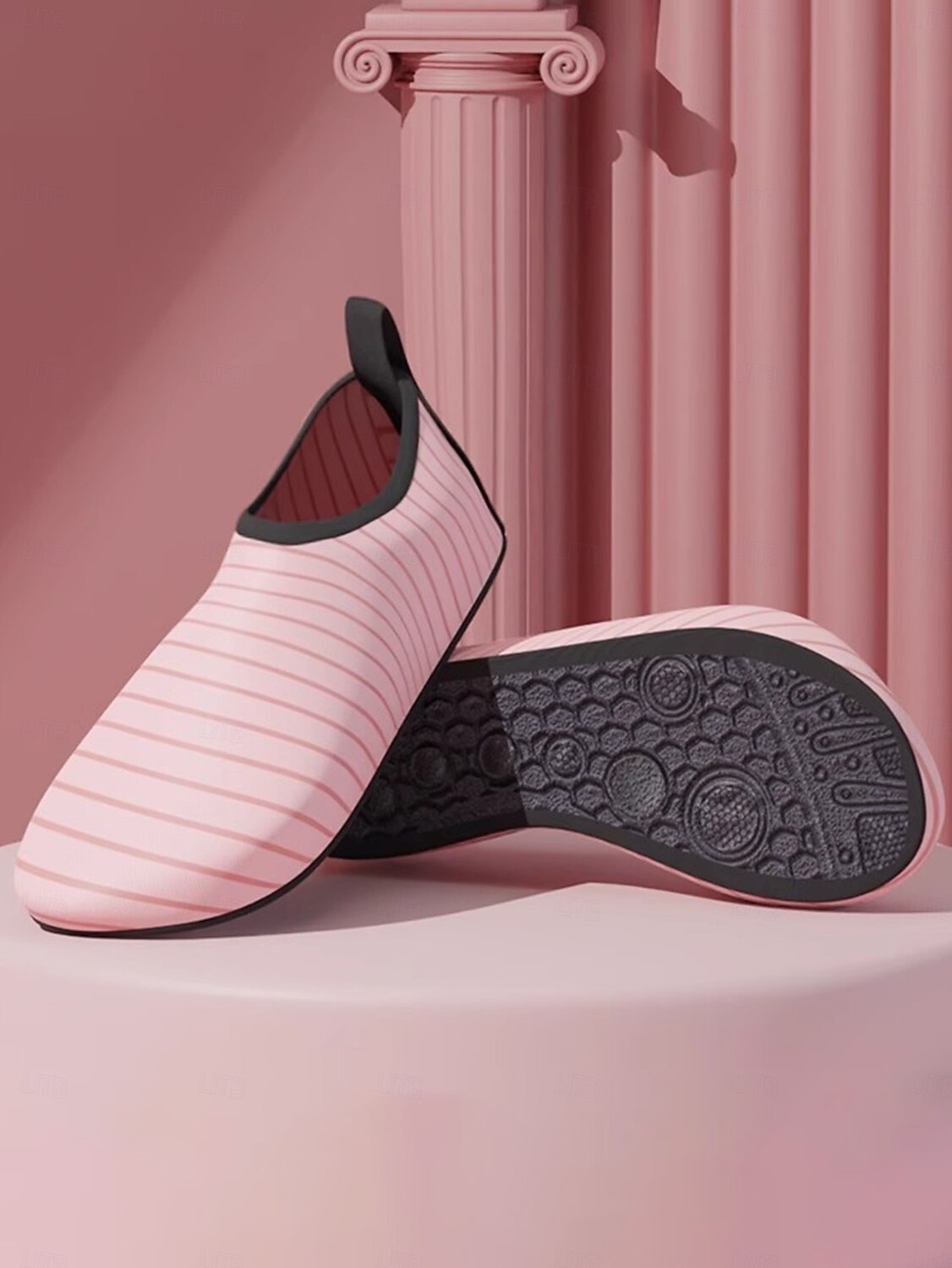 Sapatos femininos de ioga e dança para prática, cor rosa, com sola macia antiderrapante, calçados de fitness leves e flexíveis de 2025 por $19.99 –P4