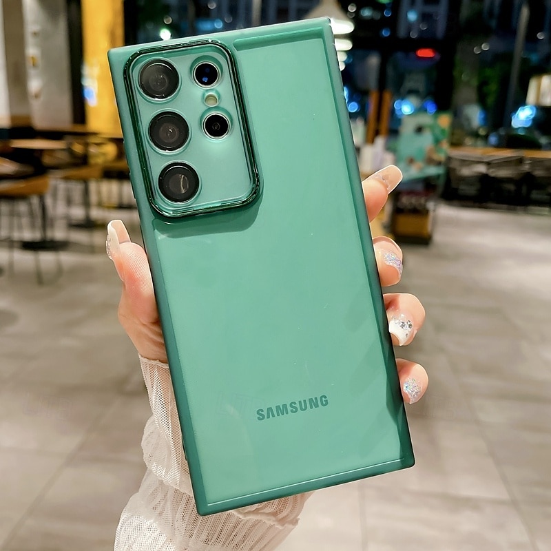 τηλέφωνο tok Για Samsung Galaxy S25 S25 Edge S24 S24 FE S23 Ultra Plus S22 Plus Ultra A16 A55 5G A35 5G A25 Πίσω Κάλυμμα Ανθεκτική σε πτώσεις Διαβάθμιση χρώματος Σιλικόνη 2025 - $7.99 –P1