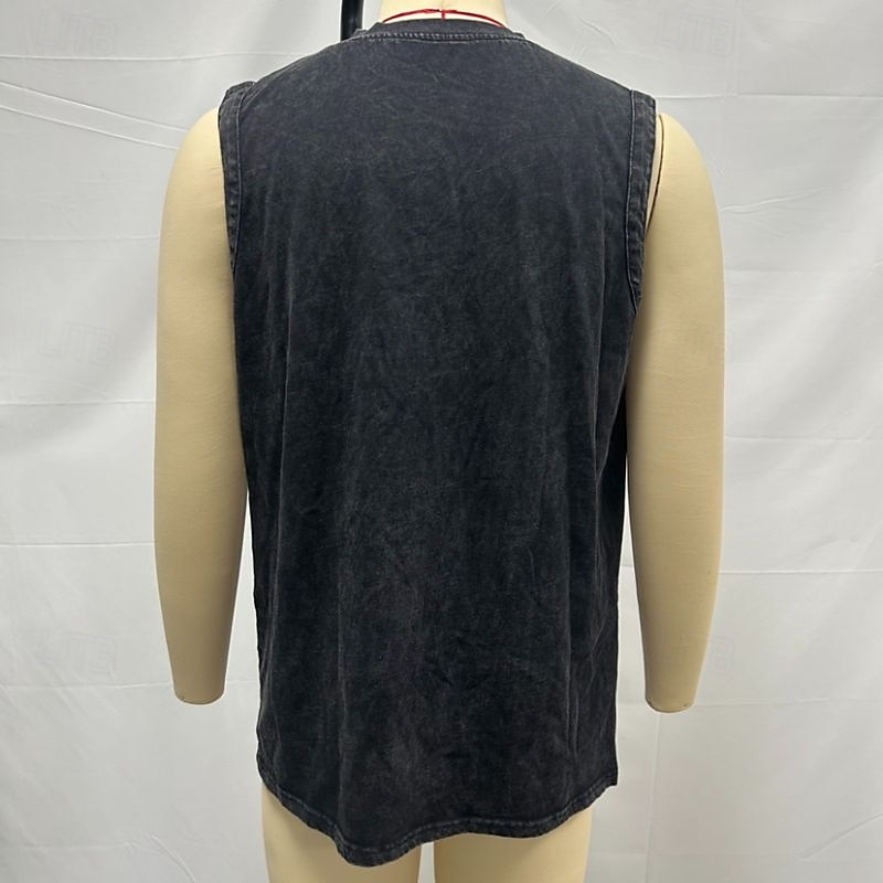 Herren Tank Top Weste Top Unterhemd Ärmellos Shirt Baumwolle Ärmellos Henley Sommer Einfarbig Mode Designer Basic Tasche Knöpfe Urlaub Street Ausgehen Schwarz Hellgrün Rosa Top Tee für Männer 2025 - $22.99 –P5
