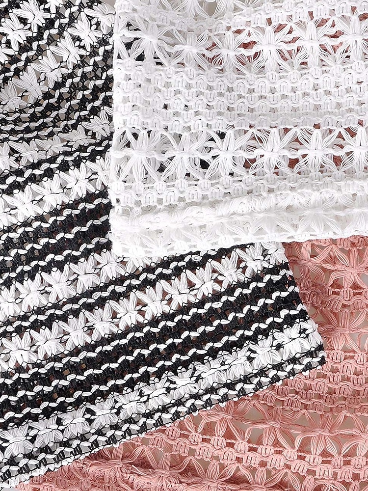 Bonnet ample en tricot de dentelle pour femme – bonnet en polyester léger et respirant pour le printemps, l'automne, les promenades en plein air et les tenues décontractées quotidiennes de 2025 ? $5.99 –P7