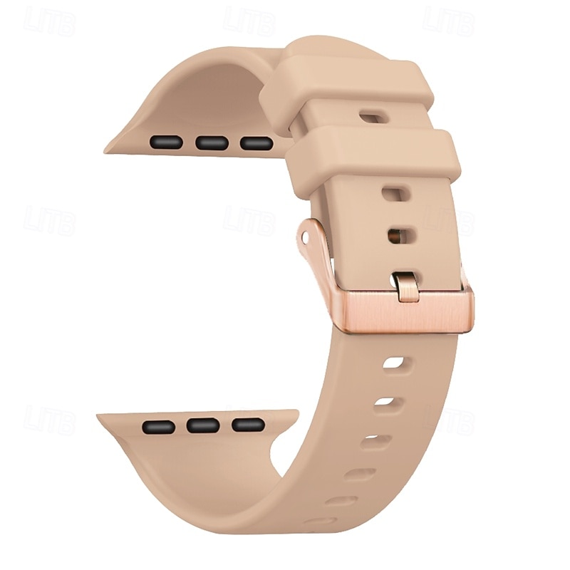 Спортивный ремешок, совместимый с Apple Watch, 38 мм, 40 мм, 41 мм, прочная металлическая застежка, регулируемый силиконовый ремешок, сменный ремешок для iwatch ultra 2 серии 9, 8, 7, se, 6, 5, 4, 3, 2026 - $15.99 –P19