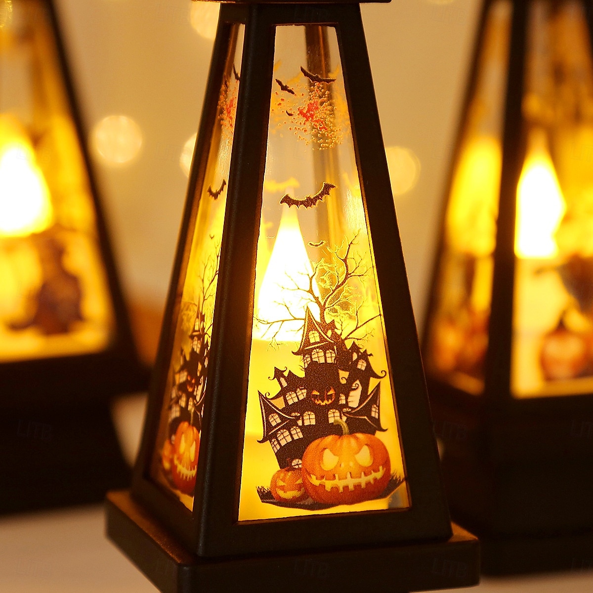 1 kpl 16 * 5,5 cm halloween-koriste led-tuulivalo kynttilävalo sisä- ja ulkokäyttöön juhlakoriste-esinevalo 2025 - €4.3 –P8