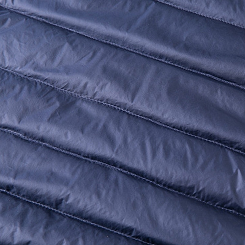 Męskie Płaszcz zimowy Dół kurtka puchowa Kurtka pikowana Kieszeń 50% biały puch kaczy Urlop Dzienne zużycie Randka Regularny Moda Codzienny Wygodny Keep Warm Jesień i zima Jednolity/zwykły kolor Wino 2026 - $45.99 –P3